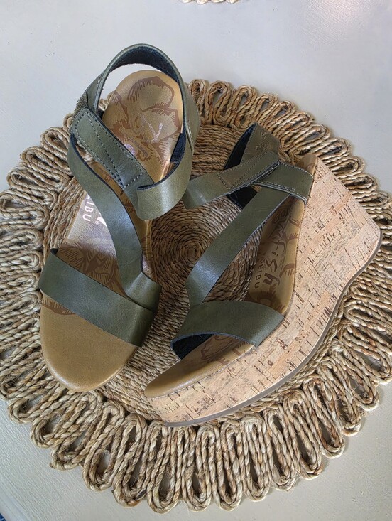 Blowfish Shoes - Blowfish Green Sandles